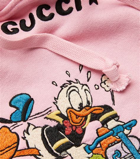 gucci donald duck hoodie real vs fake|mickey mouse in Gucci.